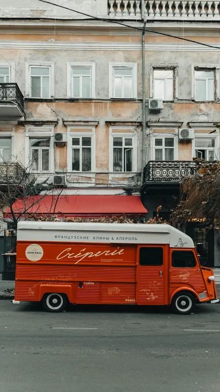 Digitale Speisekarte für einen Foodtruck